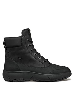 Kozaki Geox U Nebula + Grip B Ab U46HFC 0FFBC C9999 Czarny ze sklepu eobuwie.pl w kategorii Buty zimowe męskie - zdjęcie 181252477