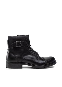 Kozaki Jack&Jones Jfwalbany 12140935 Czarny ze sklepu eobuwie.pl w kategorii Buty zimowe męskie - zdjęcie 181252485