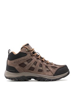 Trekkingi Columbia Redmond III Mid Waterproof BM0168 Brązowy ze sklepu eobuwie.pl w kategorii Buty trekkingowe męskie - zdjęcie 181252556