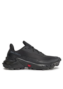Buty do biegania Salomon Alphacross 5 W 473127 22 V0 Czarny ze sklepu eobuwie.pl w kategorii Buty trekkingowe damskie - zdjęcie 181252678