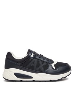 Sneakersy Armani Exchange XUX239 XV909 U385 Granatowy ze sklepu eobuwie.pl w kategorii Buty sportowe męskie - zdjęcie 181252946