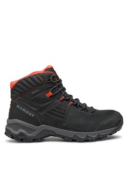 Trekkingi Mammut Mercury IV Mid Gtx GORE-TEX 3030-04710-00654-1075 Czarny ze sklepu eobuwie.pl w kategorii Buty trekkingowe męskie - zdjęcie 181252985