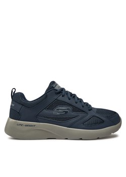 Sneakersy Skechers Fallford 58363/NVY Granatowy ze sklepu eobuwie.pl w kategorii Buty sportowe męskie - zdjęcie 181253117