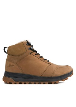 Trapery Clarks Atl Trek Up Wp 261735507 Beżowy ze sklepu eobuwie.pl w kategorii Buty trekkingowe damskie - zdjęcie 181253247