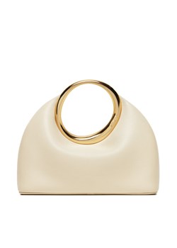 Torebka JACQUEMUS Mini ring handbag 241BA395 Écru ze sklepu eobuwie.pl w kategorii Kopertówki - zdjęcie 181253338