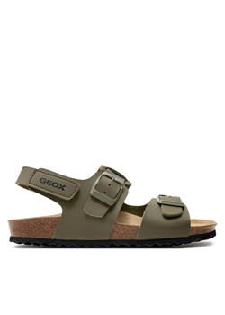 Sandały Geox J Ghita Boy J358LD 000BC C3009 S Khaki ze sklepu eobuwie.pl w kategorii Sandały dziecięce - zdjęcie 181253346