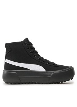 Sneakersy Puma Kaia Mid Cv 384409 05 Czarny ze sklepu eobuwie.pl w kategorii Trampki damskie - zdjęcie 181253468