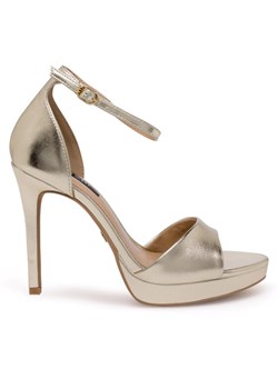 Sandały Nine West WFA2733-2 Złoty ze sklepu eobuwie.pl w kategorii Sandały damskie - zdjęcie 181253657
