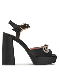 Sandały LOVE MOSCHINO JA1606CG1IJO0000 Czarny ze sklepu eobuwie.pl w kategorii Sandały damskie - zdjęcie 181253706