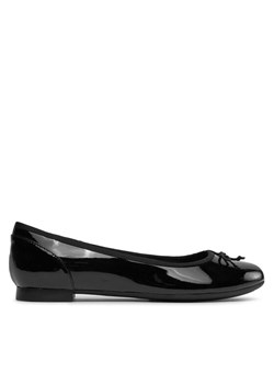 Baleriny Clarks Couture Bloom 261154754 Czarny ze sklepu eobuwie.pl w kategorii Balerinki - zdjęcie 181253816