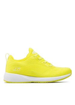 Sneakersy Skechers BOBS Sport Squad - Glowrider 33162/NYEL Żółty ze sklepu eobuwie.pl w kategorii Buty sportowe damskie - zdjęcie 181253817