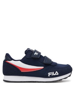 Sneakersy Fila FFK0225 50007 Granatowy ze sklepu eobuwie.pl w kategorii Buty sportowe dziecięce - zdjęcie 181253886