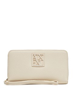 Duży Portfel Damski Armani Exchange XW000361 AF11902 U1074 Biały ze sklepu eobuwie.pl w kategorii Portfele damskie - zdjęcie 181254065