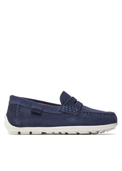 Mokasyny Geox J New Fast Boy J826CA 00022 C4211 M Granatowy ze sklepu eobuwie.pl w kategorii Mokasyny dziecięce - zdjęcie 181254076