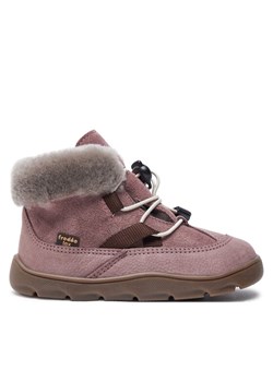 Trzewiki Froddo Zeru Tex Cosy Barefoot G3110258-4 M Różowy ze sklepu eobuwie.pl w kategorii Buty zimowe dziecięce - zdjęcie 181254105