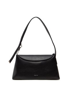 Torebka Calvin Klein Soft Sculpt Shoulder Bag K60K612565 Czarny ze sklepu eobuwie.pl w kategorii Torebki damskie - zdjęcie 181254155