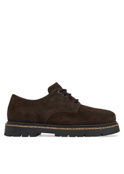 Półbuty Birkenstock Highwood Lace Low 1029715 Brązowy ze sklepu eobuwie.pl w kategorii Półbuty damskie - zdjęcie 181254247