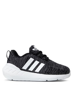 Sneakersy adidas Swift Run 22 C GW8180 Czarny ze sklepu eobuwie.pl w kategorii Buty sportowe dziecięce - zdjęcie 181254567