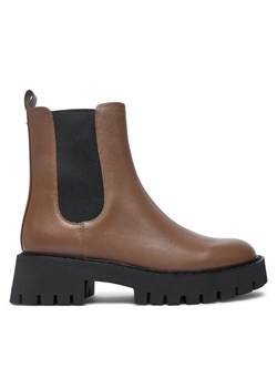 Sztyblety MICHAEL Michael Kors Asher 40F4ASFE5L Brązowy ze sklepu eobuwie.pl w kategorii Botki - zdjęcie 181254699