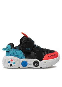 Sneakersy Skechers Lil Gametronix 402262N/BKMT Czarny ze sklepu eobuwie.pl w kategorii Buty sportowe dziecięce - zdjęcie 181254825