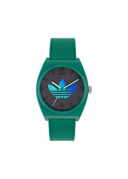 Zegarek adidas Project Two GRFX AOST24552 Zielony ze sklepu eobuwie.pl w kategorii Zegarki - zdjęcie 181254906