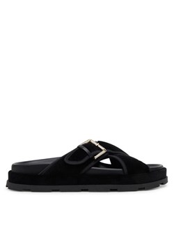 Klapki Pollini SA28094G1MTP0000 Czarny - id: 0000305204493 - marki POLLINI - 181255048 Klapki Pollini SA28094G1MTP0000 Czarny ze sklepu eobuwie.pl w kategorii Klapki damskie - zdjęcie 181255048