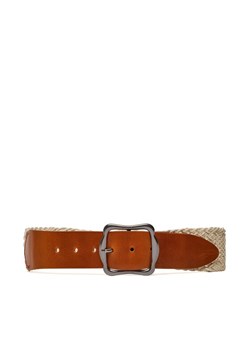 Pasek Damski Weekend Max Mara Massimo 2415501045 Beżowy ze sklepu eobuwie.pl w kategorii Paski damskie - zdjęcie 181255158