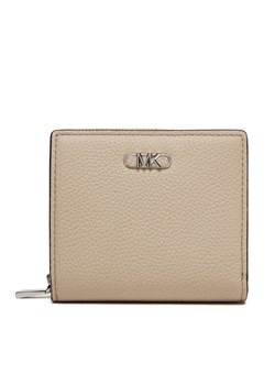 Mały Portfel Damski MICHAEL Michael Kors 32S5S8ED1L Beżowy ze sklepu eobuwie.pl w kategorii Portfele damskie - zdjęcie 181255159