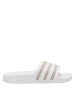 Klapki adidas ADILETTE AQUA EF1730 Biały ze sklepu eobuwie.pl w kategorii Klapki damskie - zdjęcie 181255186