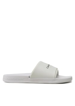 Klapki Calvin Klein Jeans Slide Monogram Tpu YM0YM00361 Biały ze sklepu eobuwie.pl w kategorii Klapki męskie - zdjęcie 181255227