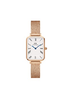 Zegarek Daniel Wellington Quadro Roman Numerals DW00100687 Złoty ze sklepu eobuwie.pl w kategorii Zegarki - zdjęcie 181255285