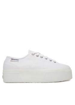 Tenisówki Superga 3790 Platform S3134MW Biały ze sklepu eobuwie.pl w kategorii Trampki damskie - zdjęcie 181255576