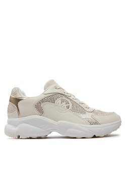 Sneakersy MICHAEL Michael Kors Sami 43S4SMFSDD Beżowy ze sklepu eobuwie.pl w kategorii Buty sportowe damskie - zdjęcie 181255578