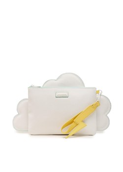 Torebka SPRAYGROUND Cloud Pouchette 910B5282NSZ Biały ze sklepu eobuwie.pl w kategorii Kopertówki - zdjęcie 181255669