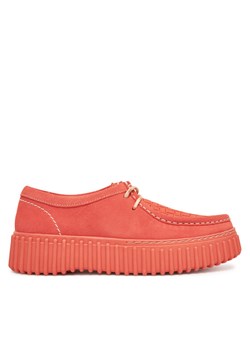 Półbuty Clarks Torhill Bee 26181187 Koralowy ze sklepu eobuwie.pl w kategorii Półbuty damskie - zdjęcie 181255767
