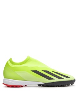 Buty do piłki nożnej adidas X Crazyfast League Laceless Turf Boots IF0694 Żółty ze sklepu eobuwie.pl w kategorii Buty sportowe męskie - zdjęcie 181255777
