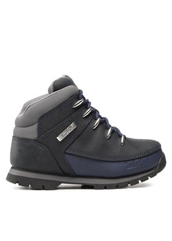 Trapery Timberland Euro Sprint TB0A2MCH0191 Granatowy ze sklepu eobuwie.pl w kategorii Buty zimowe dziecięce - zdjęcie 181255938
