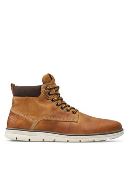 Trzewiki Jack&Jones Jfwtubar 12159516 Brązowy ze sklepu eobuwie.pl w kategorii Buty zimowe męskie - zdjęcie 181256079