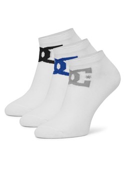 Skarpety DC AS_DC_04S_SS25 (3-PACK) Biały ze sklepu eobuwie.pl w kategorii Skarpetki damskie - zdjęcie 181256166