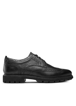 Półbuty Clarks Batcombe Far 261734387 Czarny ze sklepu eobuwie.pl w kategorii Buty eleganckie męskie - zdjęcie 181256249