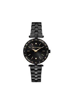 Zegarek Trussardi R2453145513 Czarny ze sklepu eobuwie.pl w kategorii Zegarki - zdjęcie 181256405