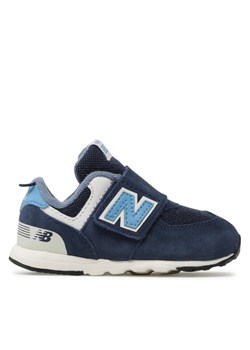Sneakersy New Balance NW574ND1 Granatowy ze sklepu eobuwie.pl w kategorii Buty sportowe dziecięce - zdjęcie 181256488