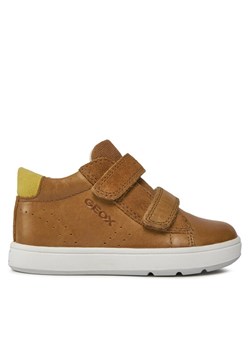 Sneakersy Geox B Biglia Boy B044DD 0CL22 C5G2Q Brązowy ze sklepu eobuwie.pl w kategorii Trampki dziecięce - zdjęcie 181256955