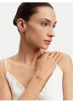 Bransoletka Guess Lovely Guess JUBB03 036JW Srebrne rodowanie ze sklepu eobuwie.pl w kategorii Bransoletki - zdjęcie 181257376