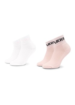 Zestaw 2 par wysokich skarpet dziecięcych Vans Drop V Classic VN0A7PTC Różowy ze sklepu eobuwie.pl w kategorii Skarpetki dziecięce - zdjęcie 181257476