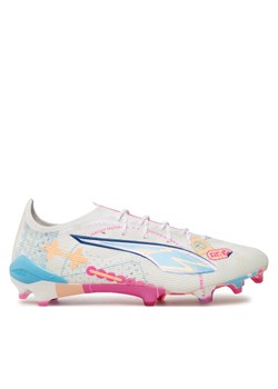 Buty do piłki nożnej Puma ULTRA 5 ULTIMATE VOL. UP FG 108063 01 Biały ze sklepu eobuwie.pl w kategorii Buty sportowe męskie - zdjęcie 181257515