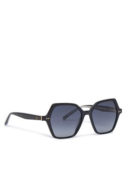 Okulary przeciwsłoneczne Tommy Hilfiger 2213/S 207945 Czarny ze sklepu eobuwie.pl w kategorii Okulary przeciwsłoneczne damskie - zdjęcie 181257606