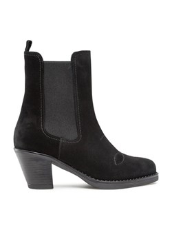 Botki Simple SL-36-02-000064 Czarny ze sklepu eobuwie.pl w kategorii Botki - zdjęcie 181257917