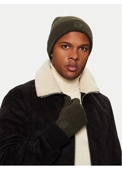 Zestaw Czapka i Rękawiczki Jack&Jones 12264109 Zielony ze sklepu eobuwie.pl w kategorii Czapki zimowe męskie - zdjęcie 181258108