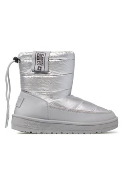 Śniegowce Big Star Shoes II274118 Srebrny ze sklepu eobuwie.pl w kategorii Śniegowce damskie - zdjęcie 181258367